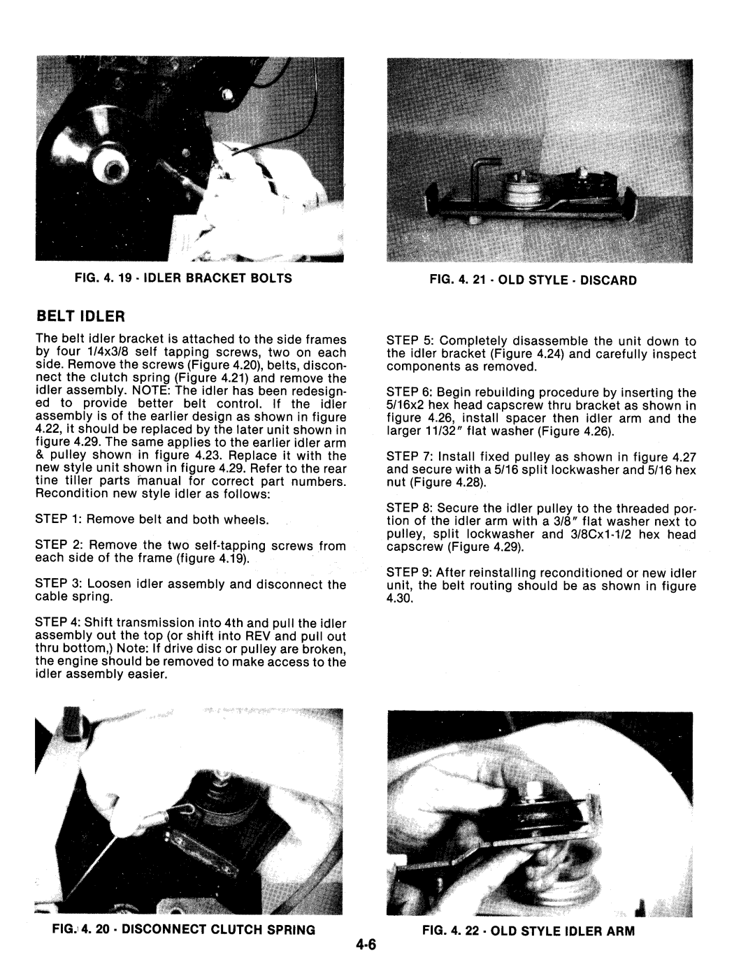 Snapper RT5, RT8 manual 