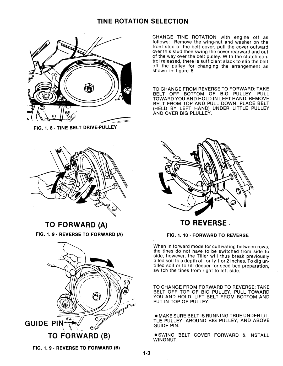 Snapper RT8, RT5 manual 