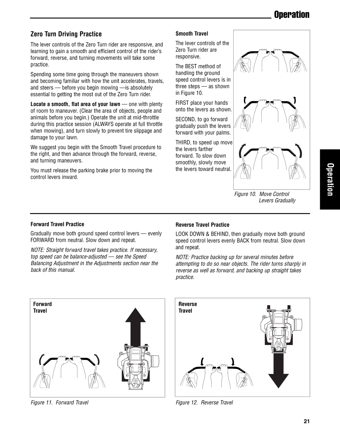 Snapper S200XKOH2761, S200XKAV2761, S200XBV32 Zero Turn Driving Practice, Forward Travel Practice, Forward Reverse Travel 