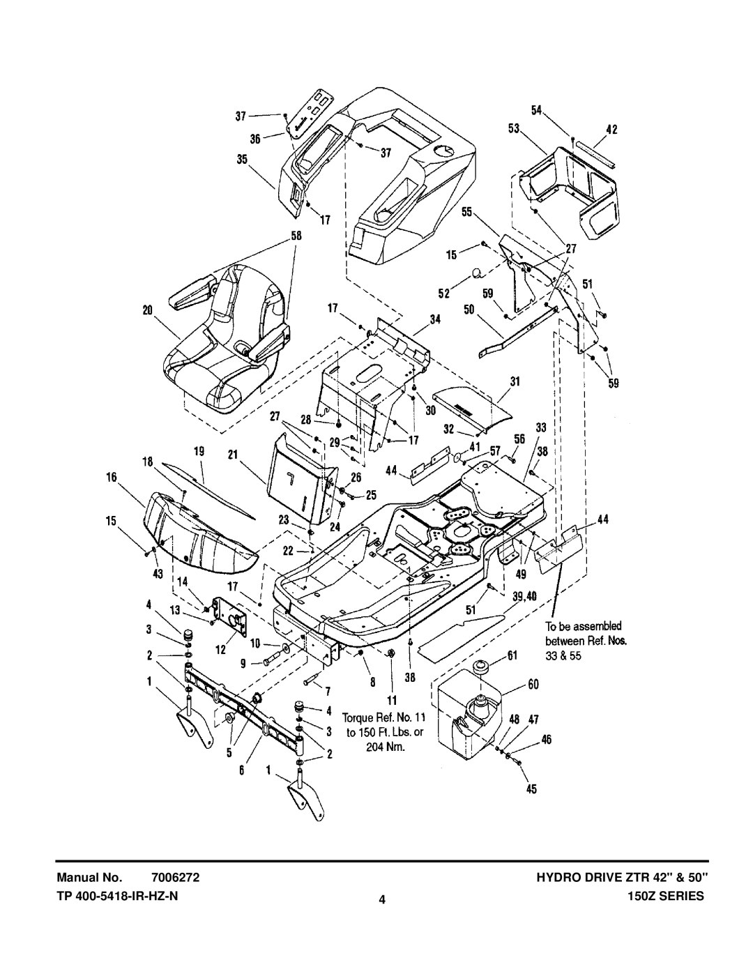 Snapper SC2142, SC2450 manual Manual No 7006272 