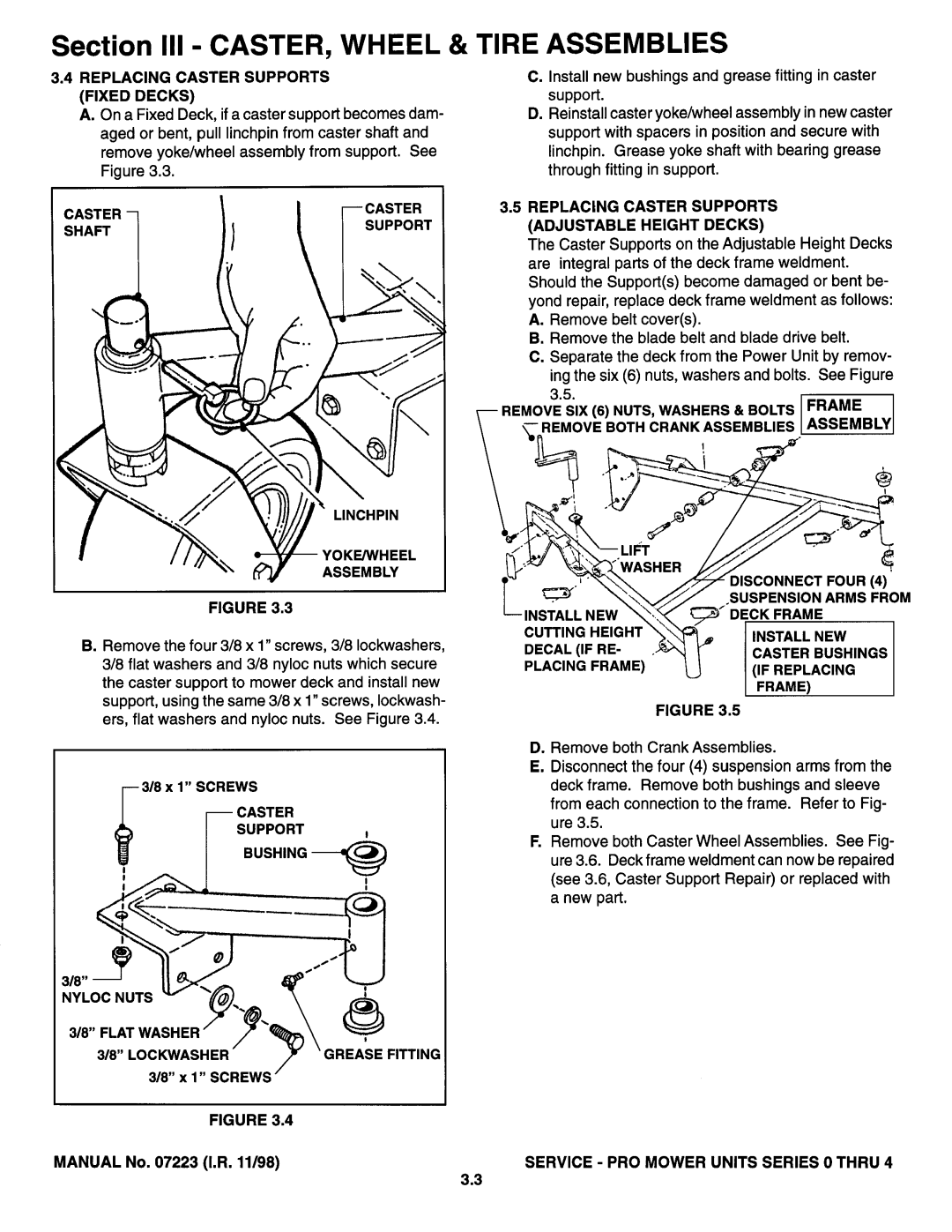 Snapper Series 0 thru Series 4 manual 