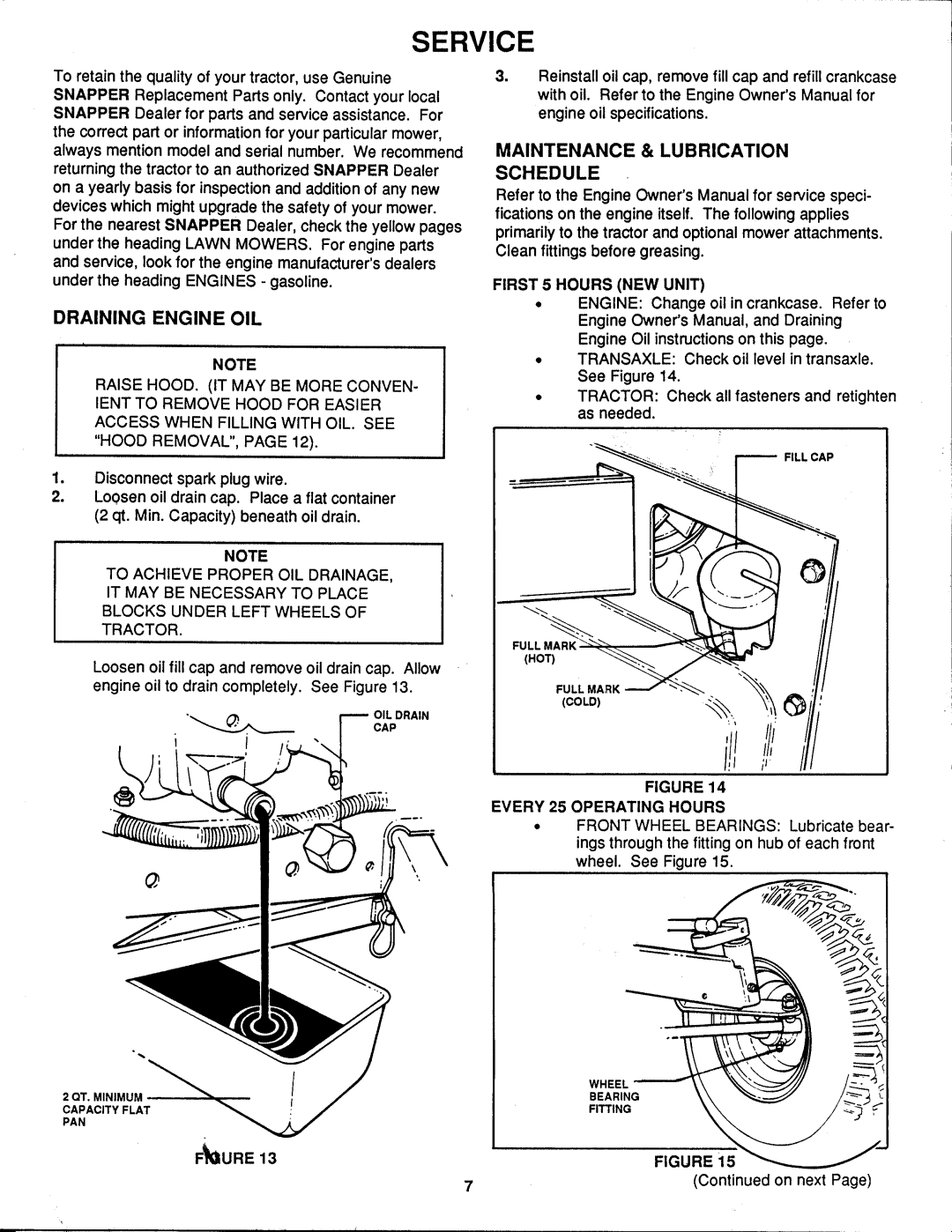 Snapper Series 2 manual 