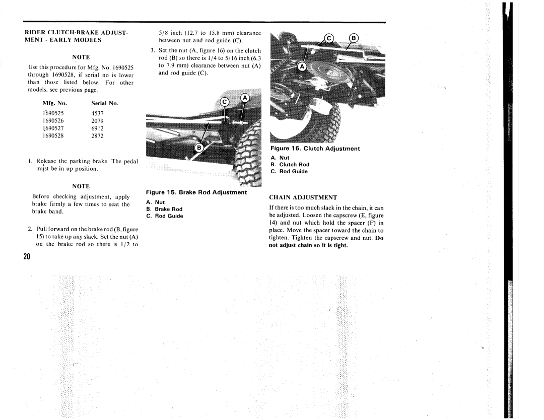 Snapper Series 3100 manual 