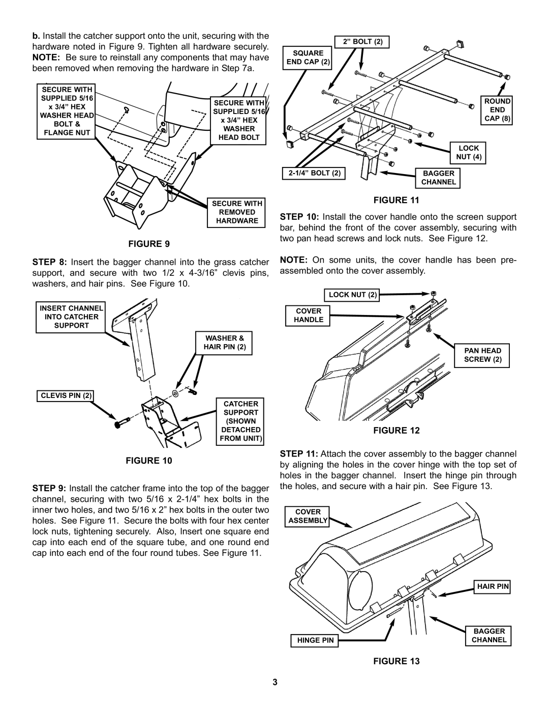 Snapper Simplicity RZT Riding Mowers manual Square END CAP 