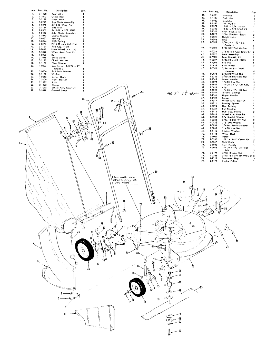 Snapper V-21PS, SV-21P manual 
