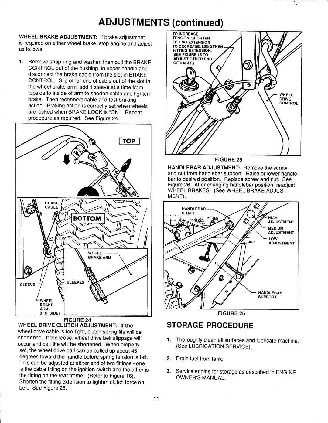 Snapper Y30120 manual 