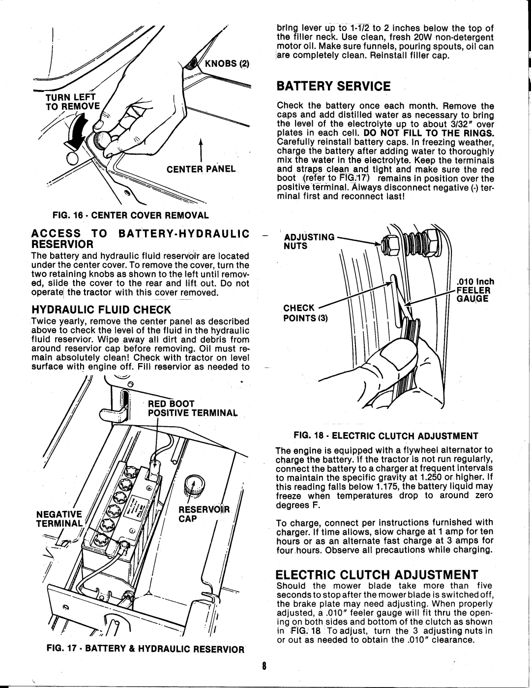 Snapper YT18H manual 