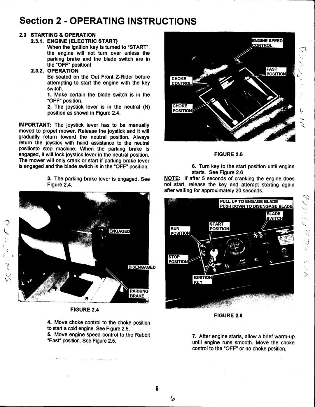 Snapper ZF6100M manual 