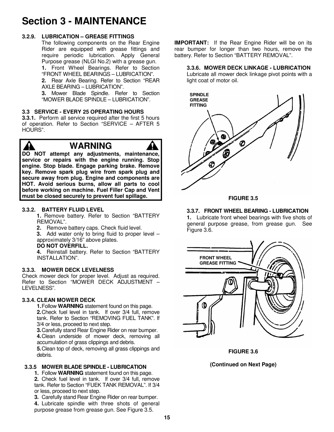 Snapper WM301021BE, M250821BE, M280921B, M281021BE, M300921B, M301021BE, WM280921B Lubrication Grease Fittings 