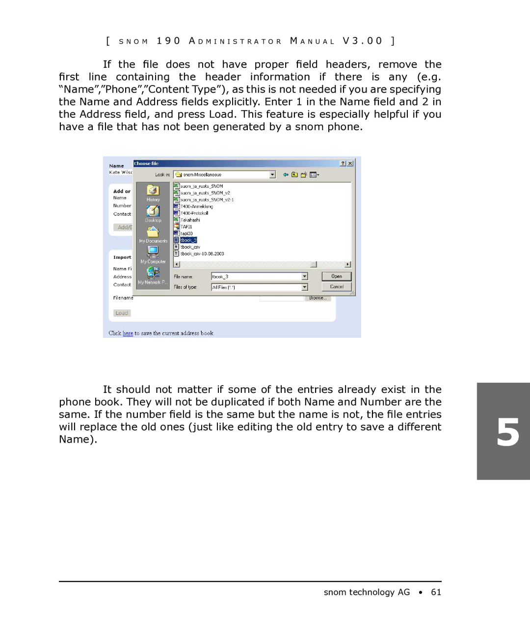 Snom 190 manual Snom technology AG 