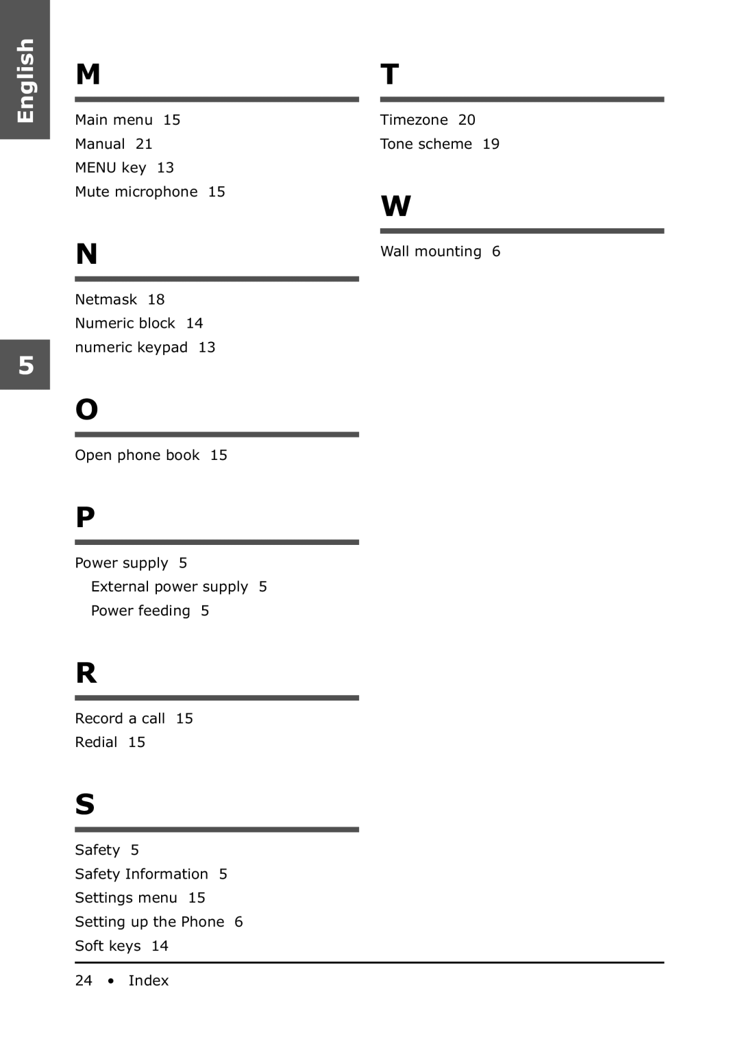 Snom 360 manual English 