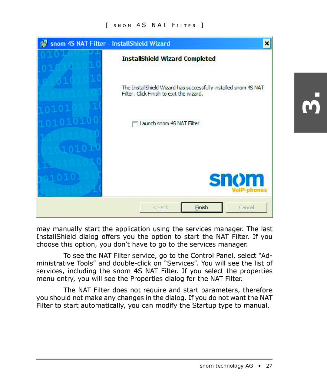 Snom 4S manual Snom technology AG 