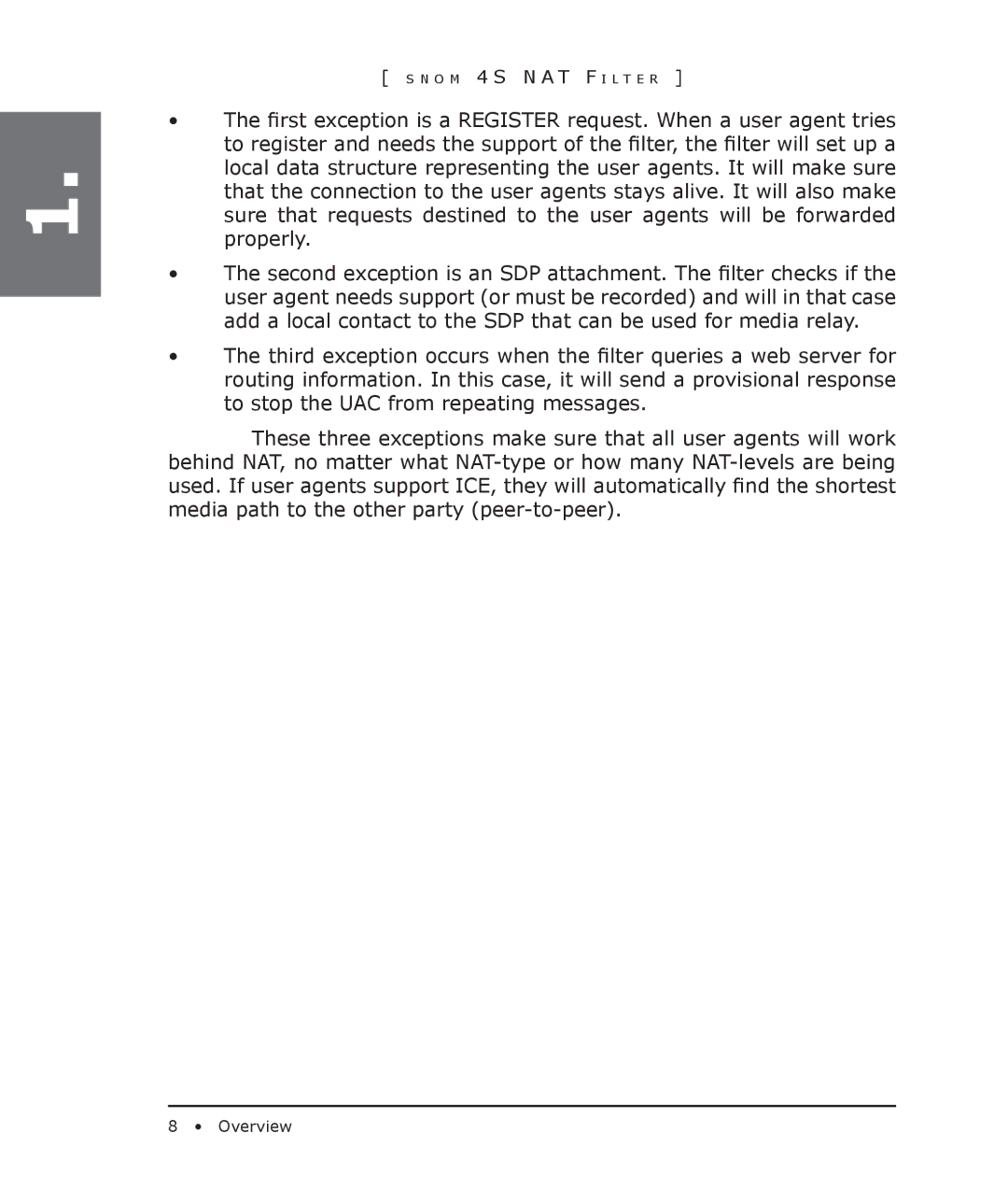 Snom 4S manual Overview 