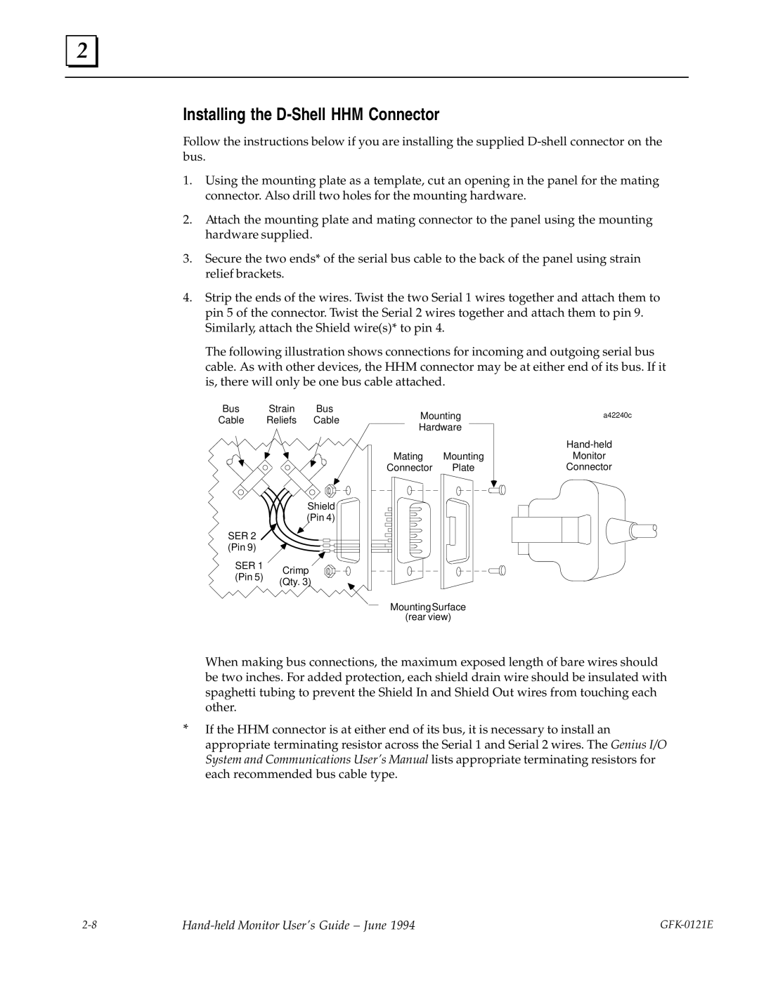 Socket Mobile GFK0121E manual Installing the D-Shell HHM Connector, Ser 