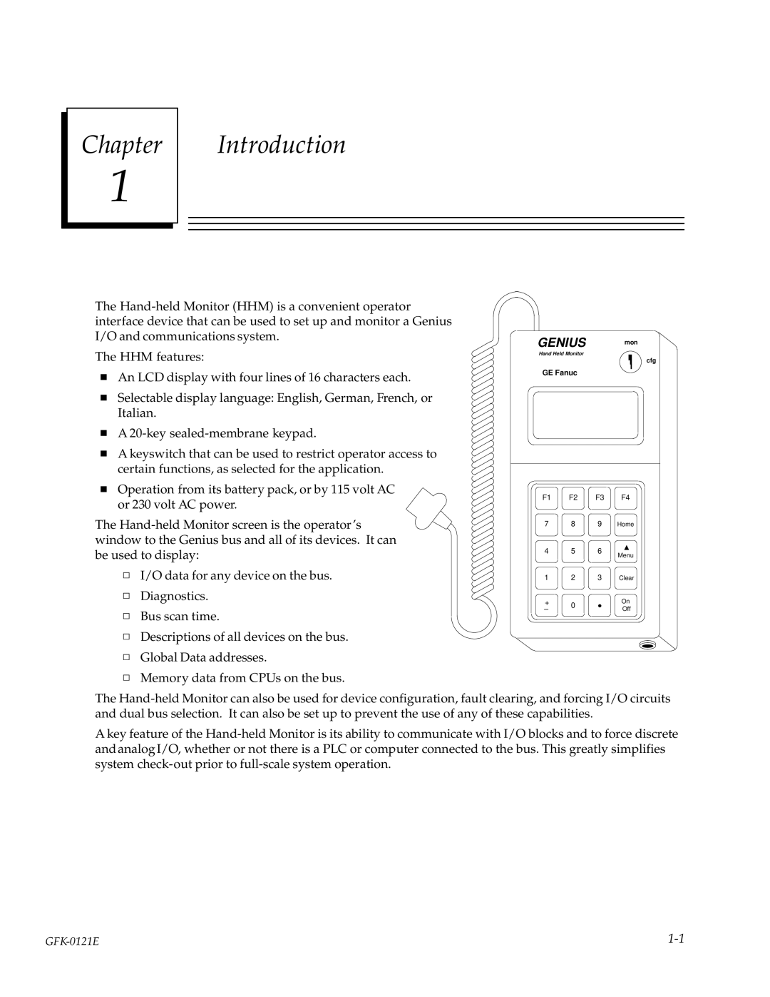 Socket Mobile GFK0121E manual Chapter Introduction 