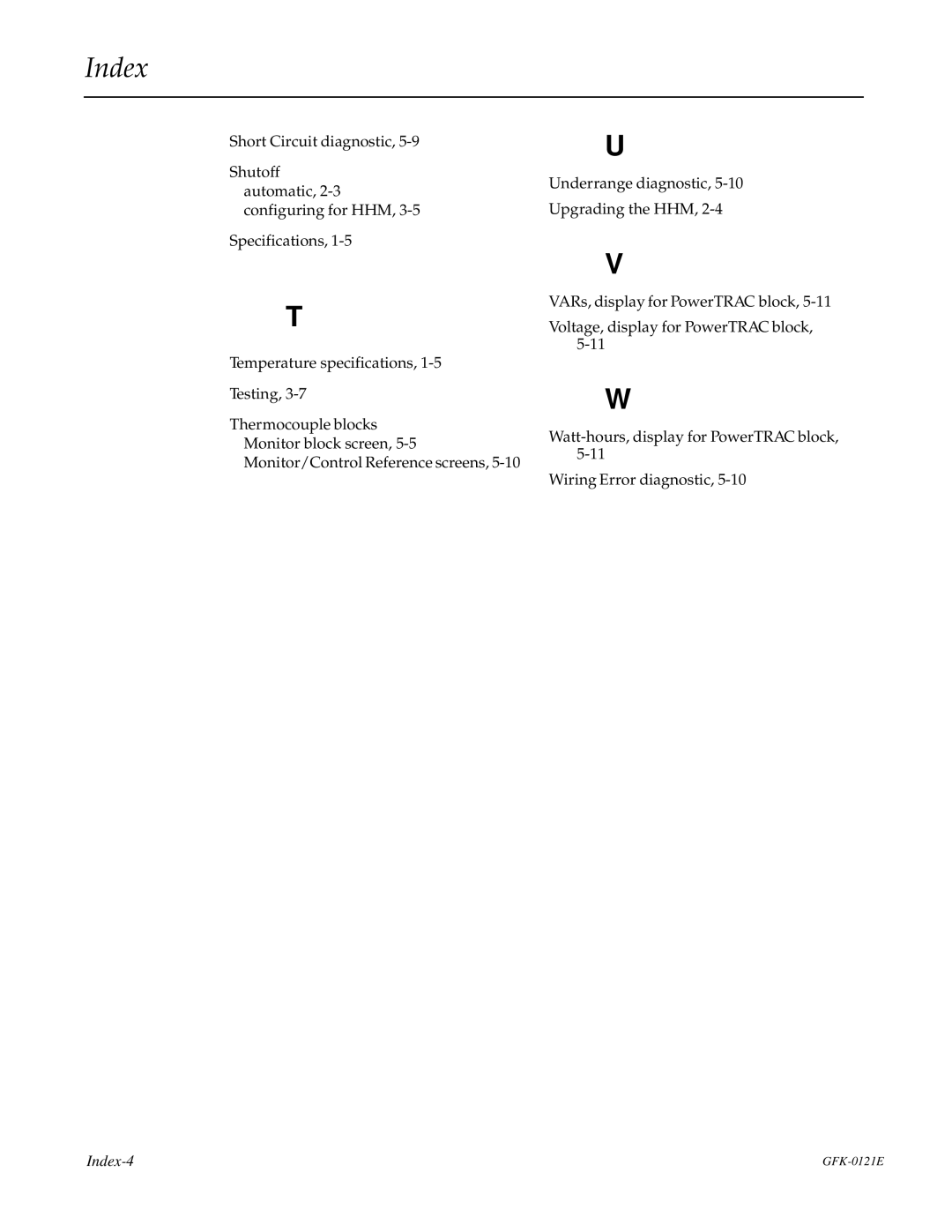 Socket Mobile GFK0121E manual Index-4 