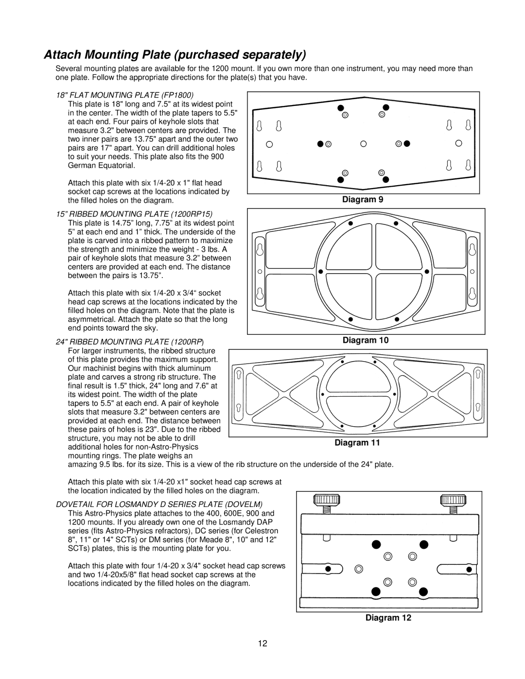 Socket Mobile GTOCP2 manual Attach Mounting Plate purchased separately, Flat Mounting Plate FP1800 