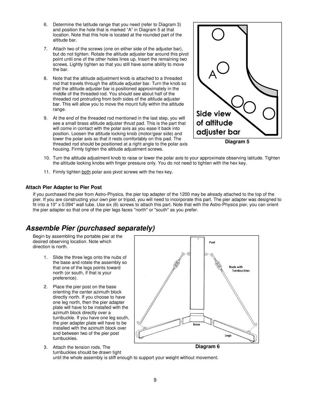 Socket Mobile GTOCP2 manual Assemble Pier purchased separately, Attach Pier Adapter to Pier Post 