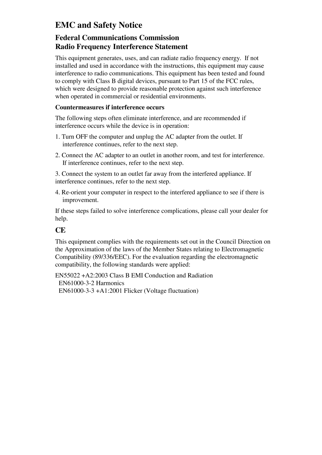 Socket Mobile RT786 RT786EX manual EMC and Safety Notice, Countermeasures if interference occurs 