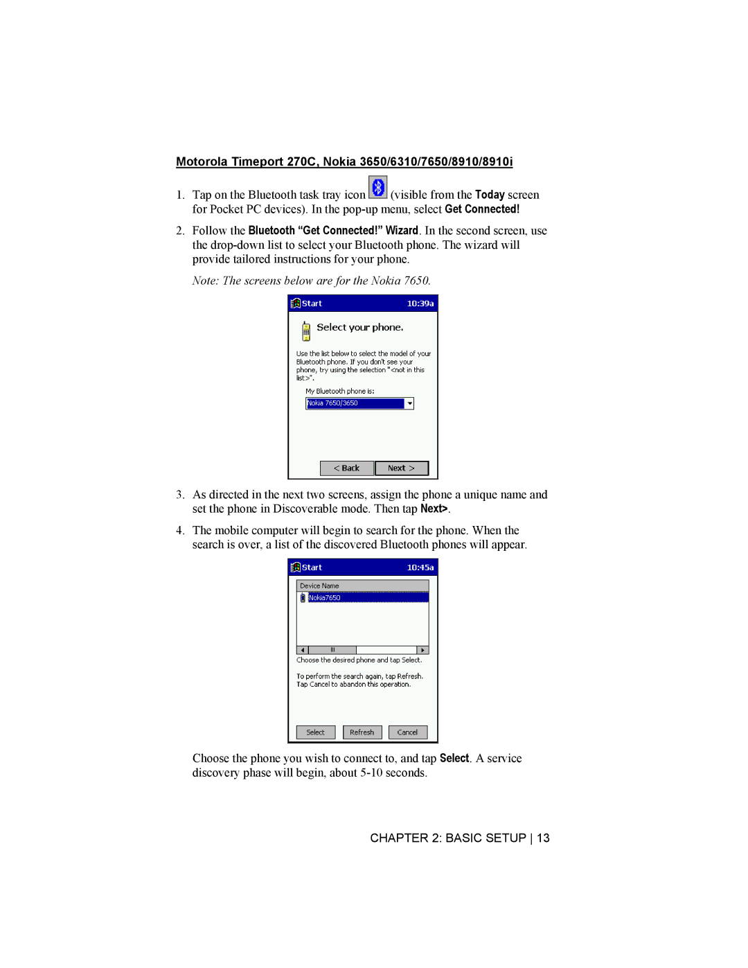 Socket Mobile CompactFlash/SDIO Connection Kit with Bluetooth Wireless Technology manual 