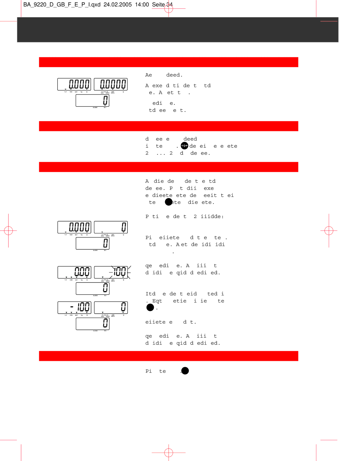 Soehnle 9220 manual Ligar, Reposição a zero, Pesagem com tara, Apagar a tara 