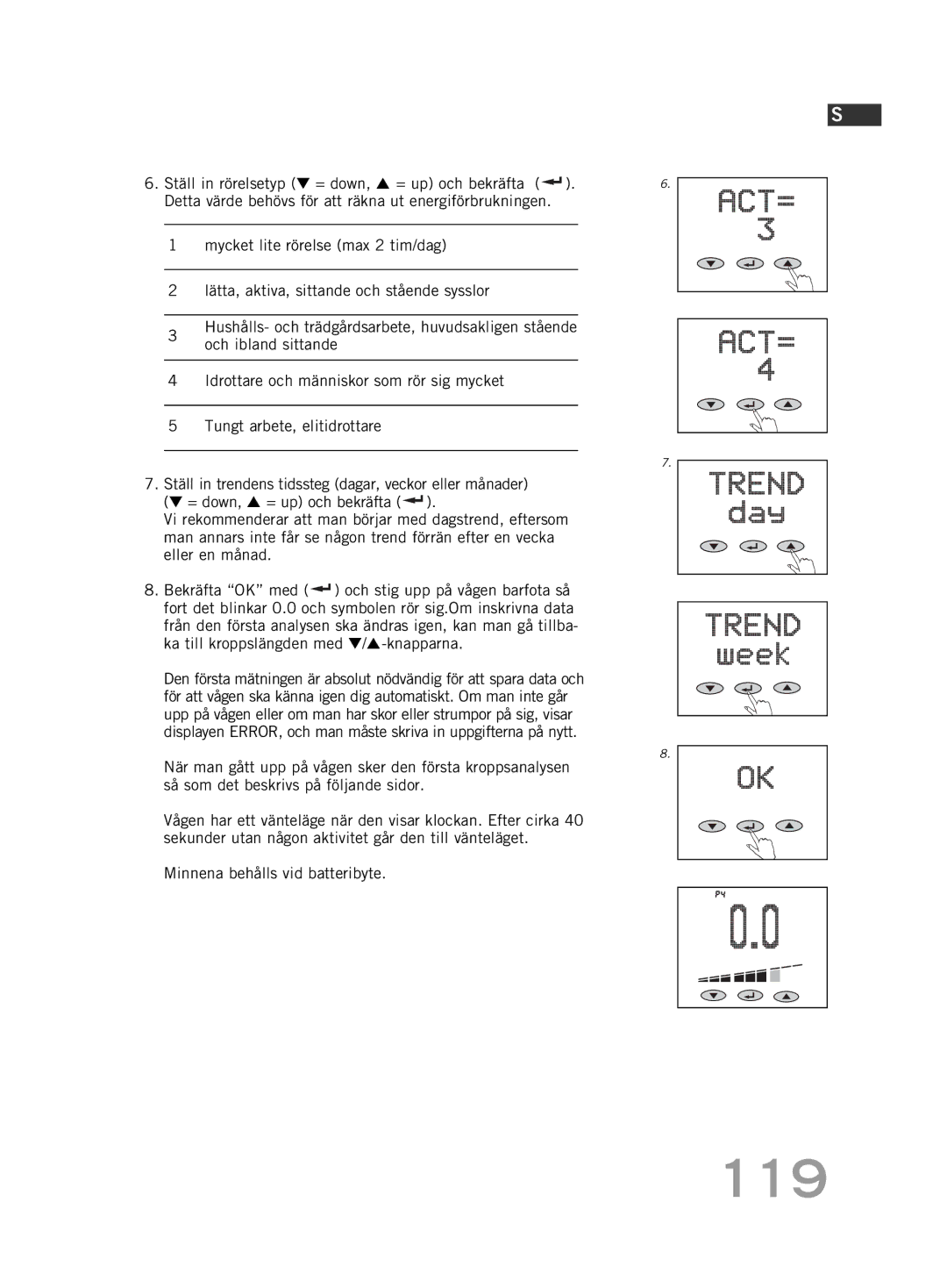 Soehnle F5 manual 119 