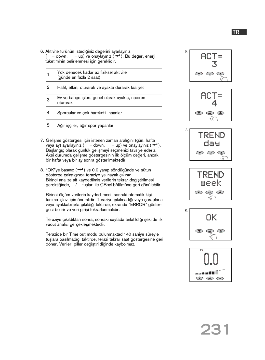 Soehnle F5 manual 231 