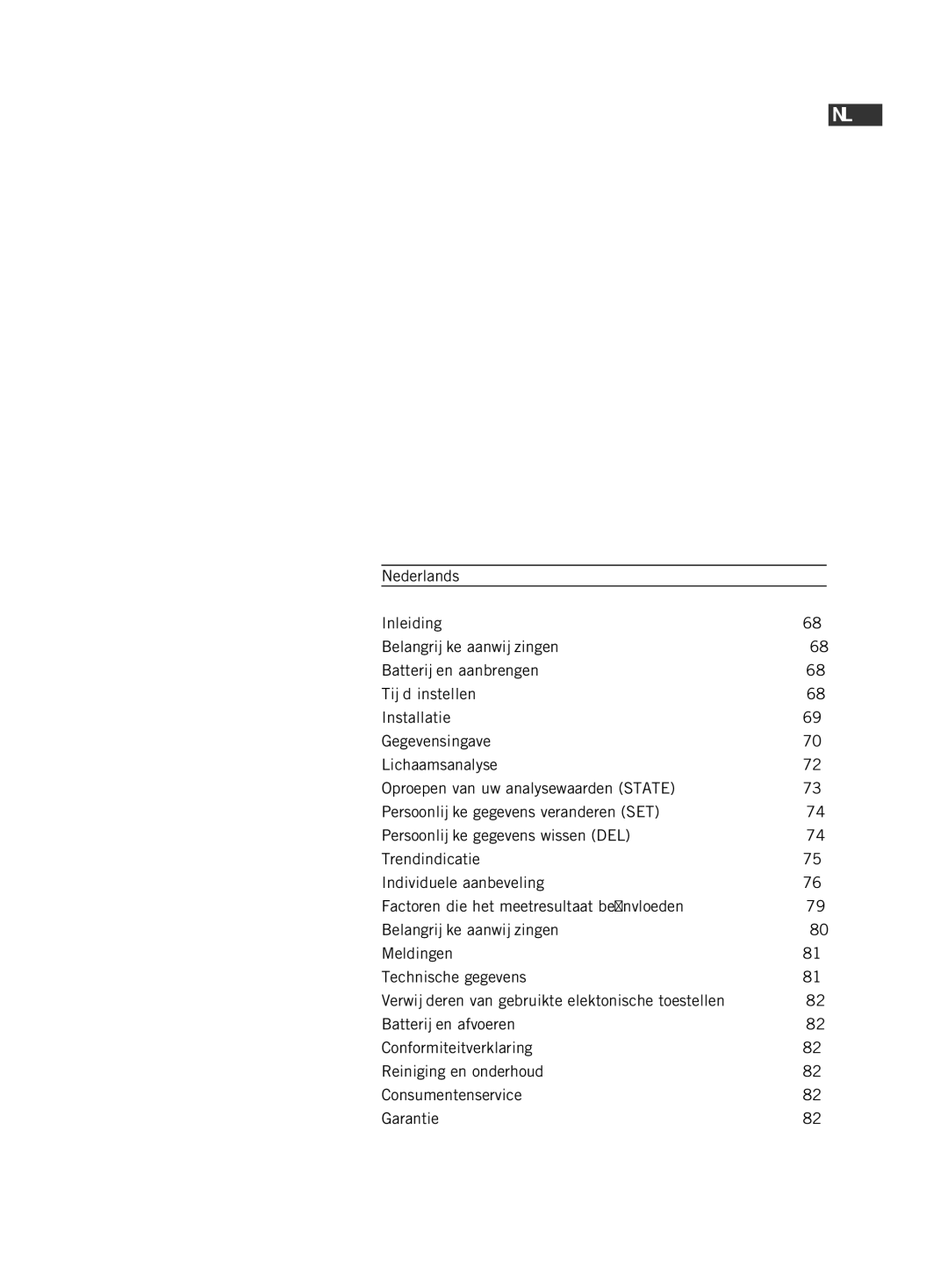 Soehnle F5 manual 