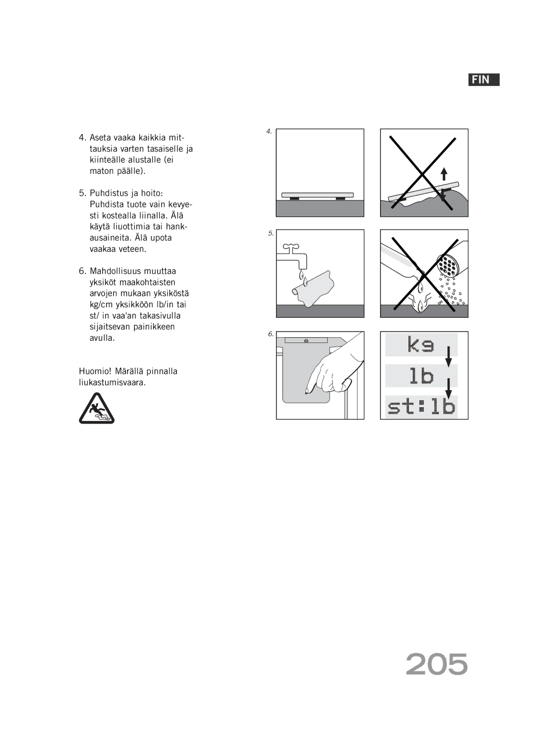 Soehnle FT 5 manual 205 