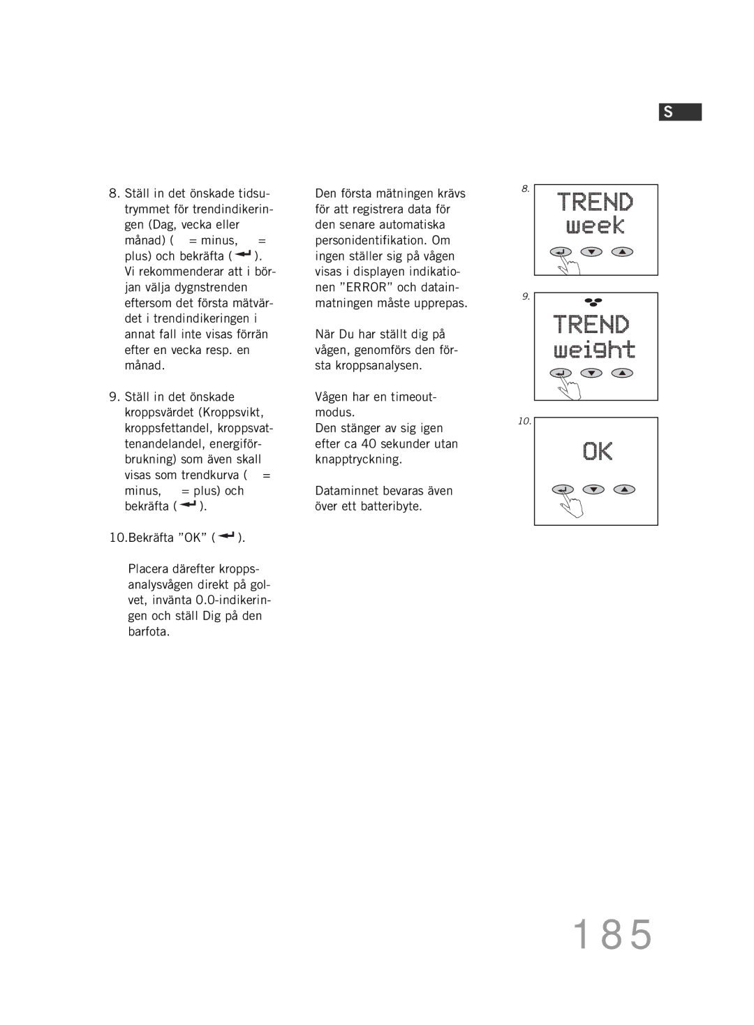 Soehnle FT4 manual 185 