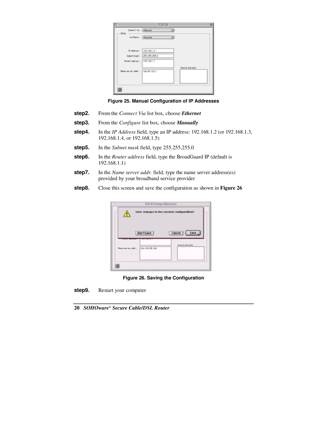 Soho NBG800 manual Restart your computer 