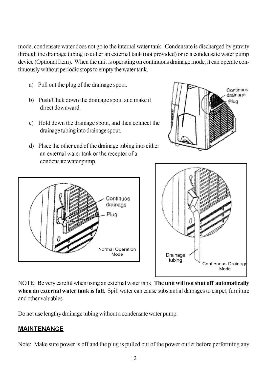 Soleus Air KY-32U user manual Maintenance 