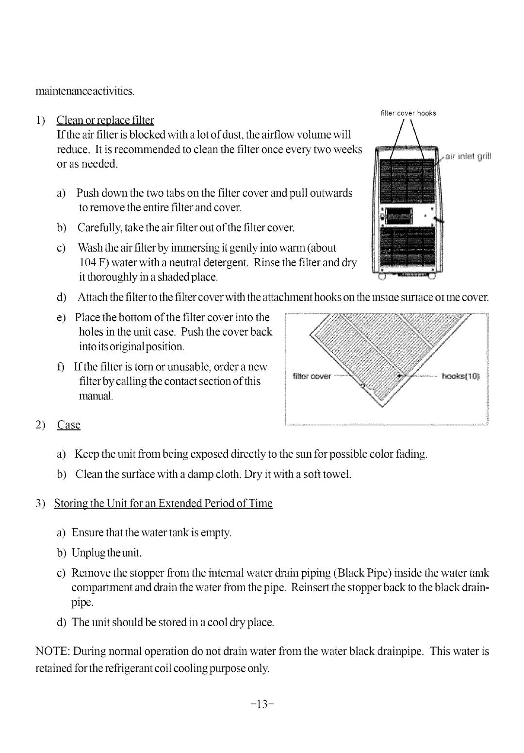 Soleus Air KY-32U user manual Filter by calling the contact section of this 