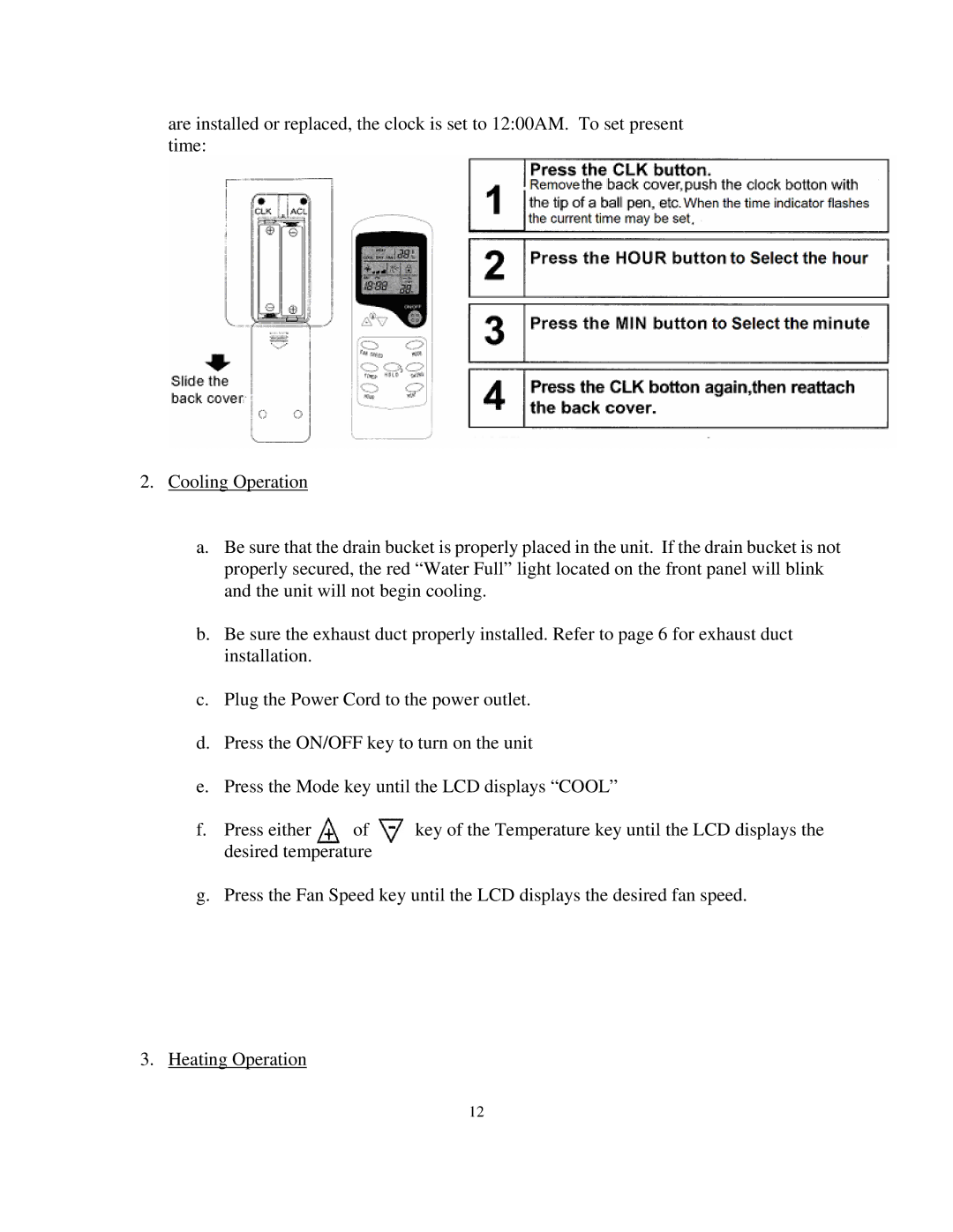 Soleus Air MA-9000AH owner manual 