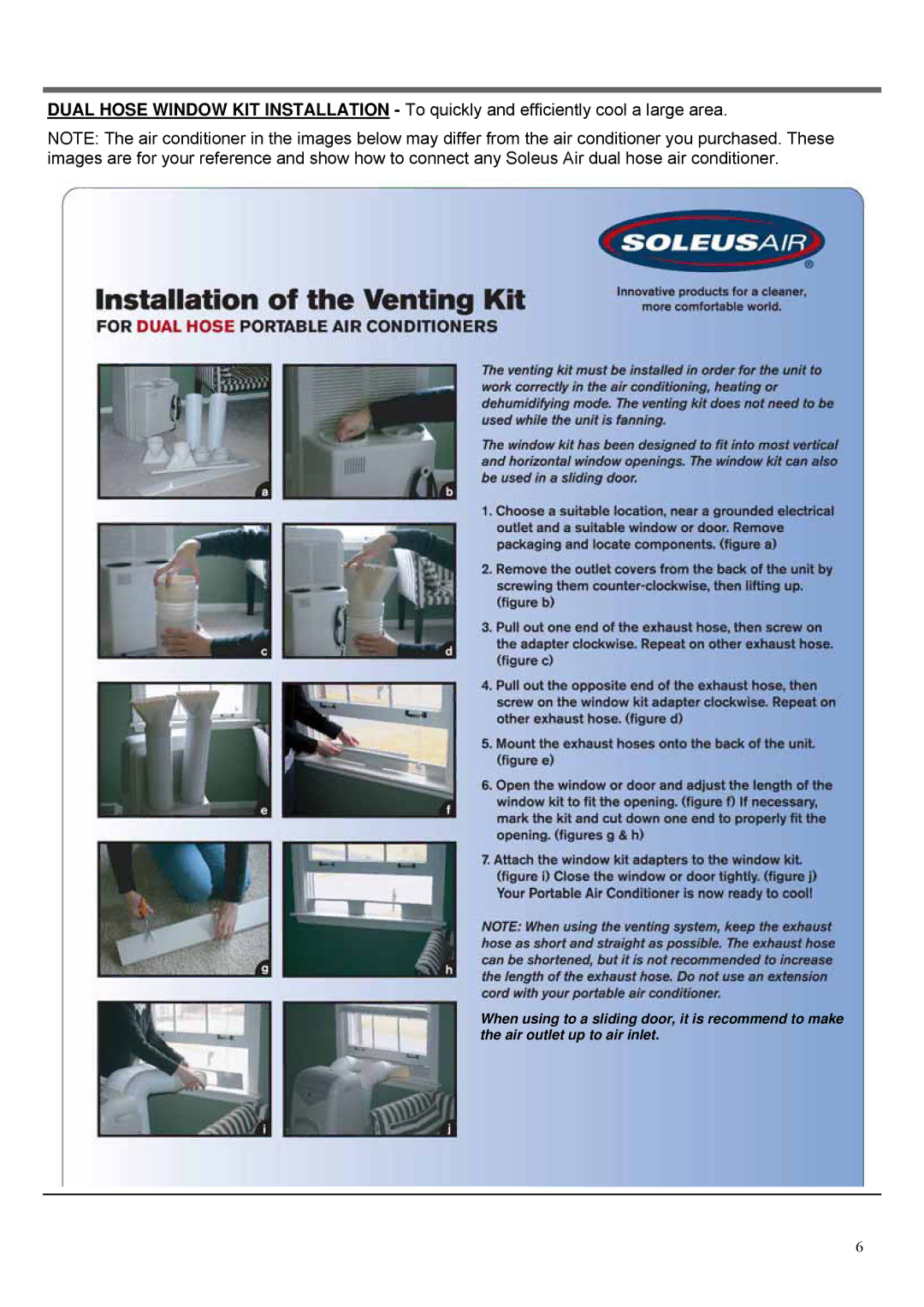 Soleus Air PH4-13R-01 operating instructions 