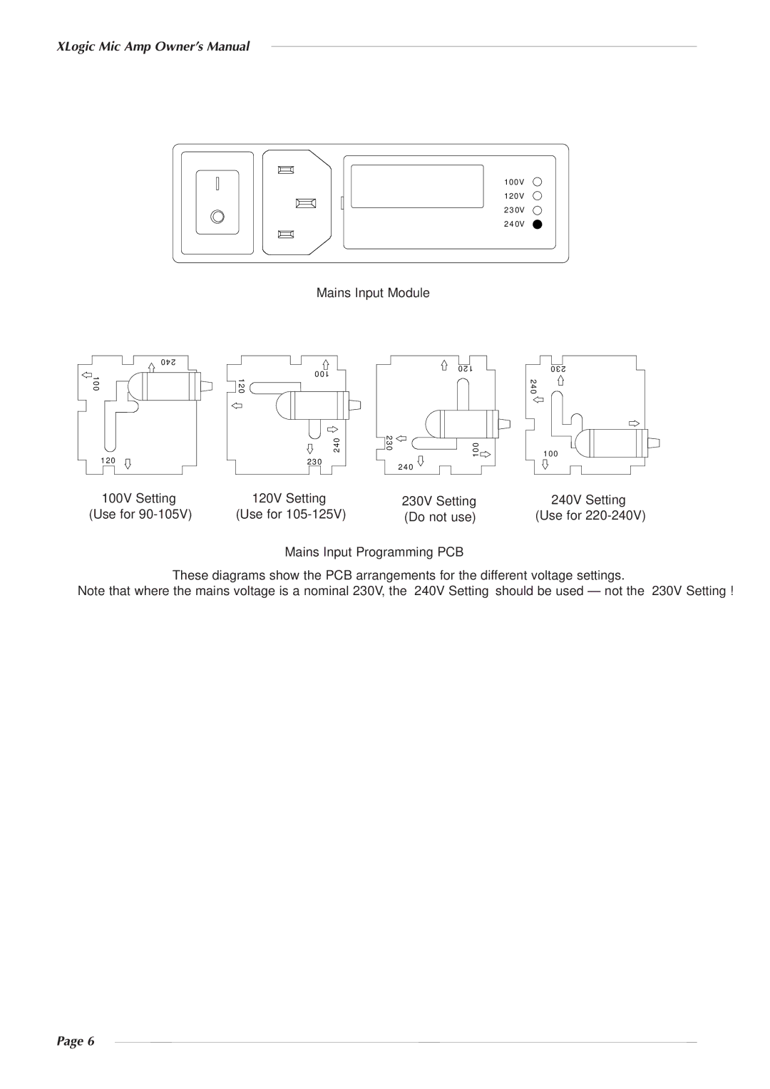 Solid State Logic 82S6XL020E owner manual Mains Input Module 