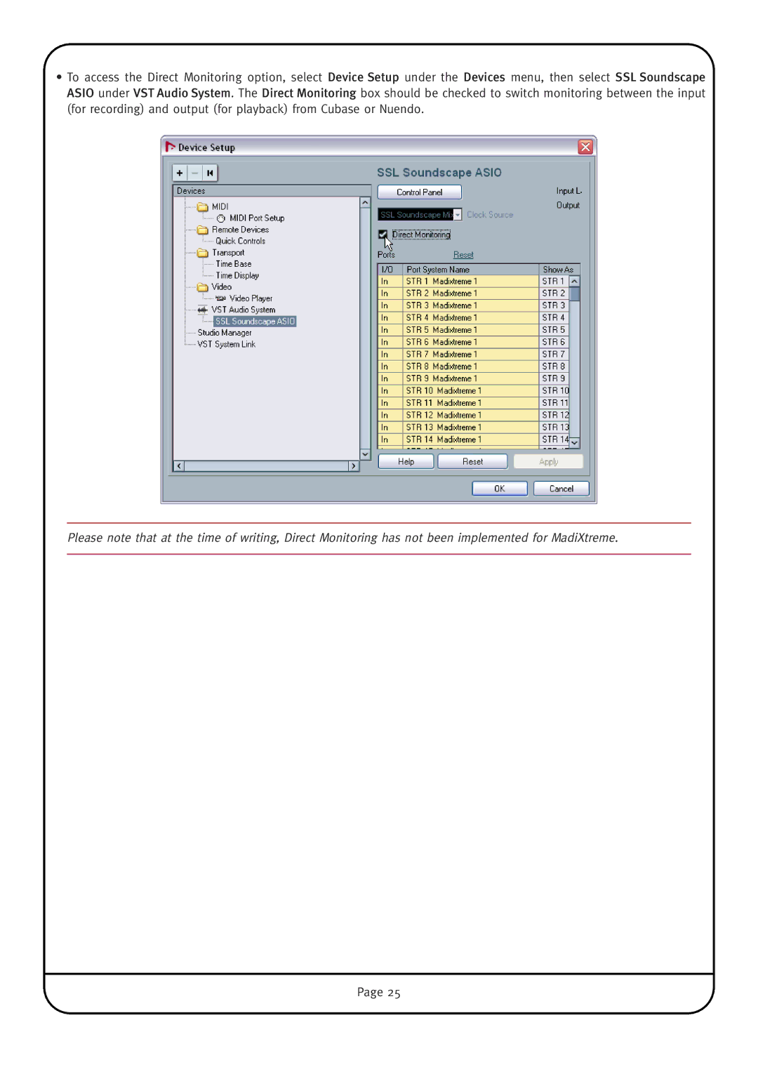 Solid State Logic MadiXtreme manual 