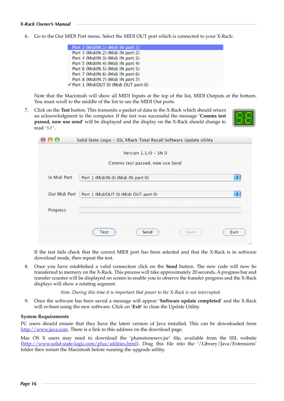 Solid State Logic X-Logic Series owner manual An be downloaded from 