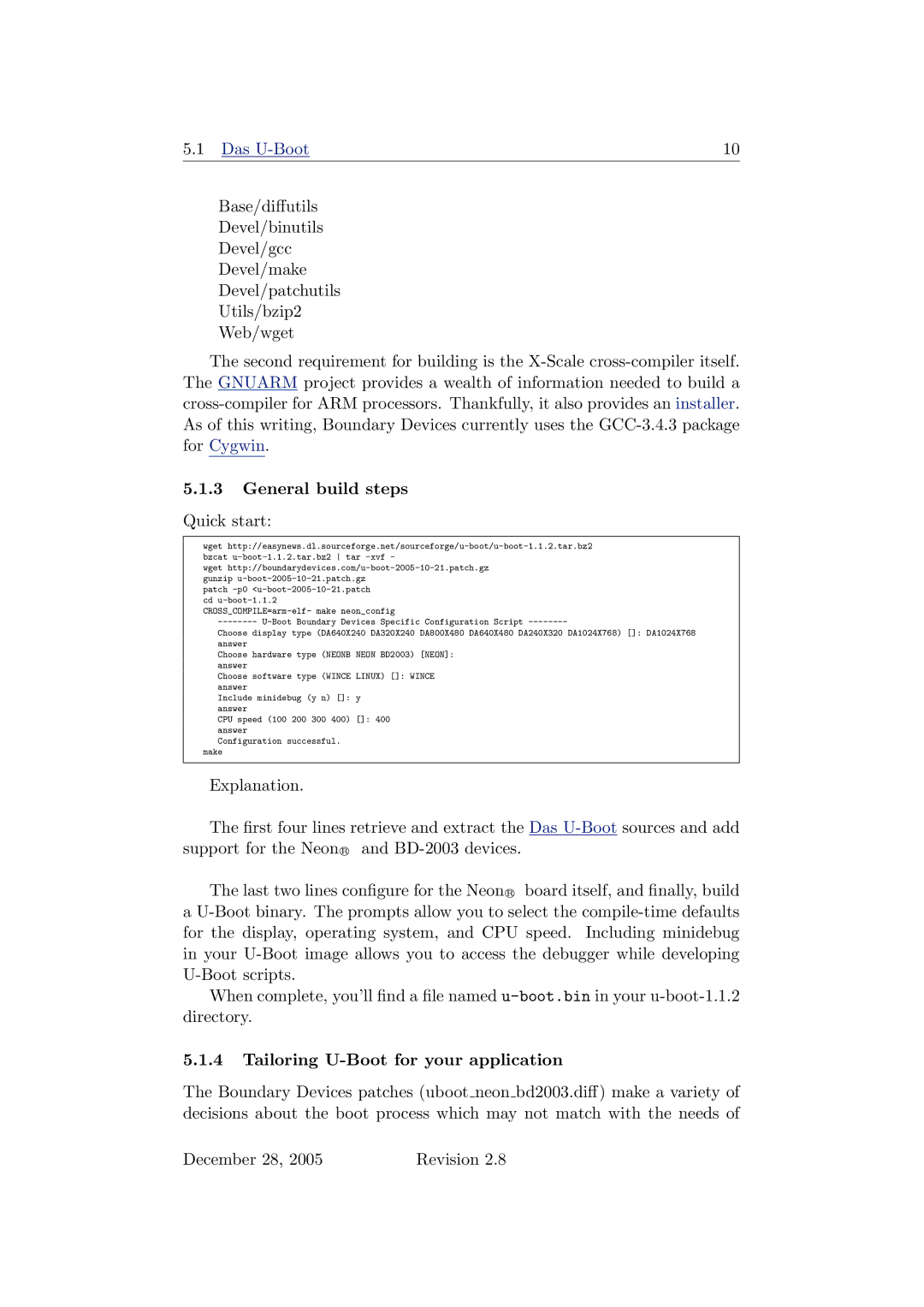 Sonic Alert 2.8 user manual Das U-Boot 