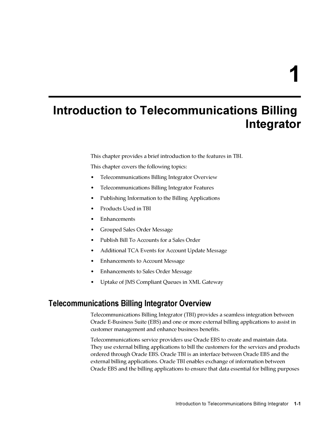 Sonic Alert B31540-02 manual Introduction to Telecommunications Billing Integrator 