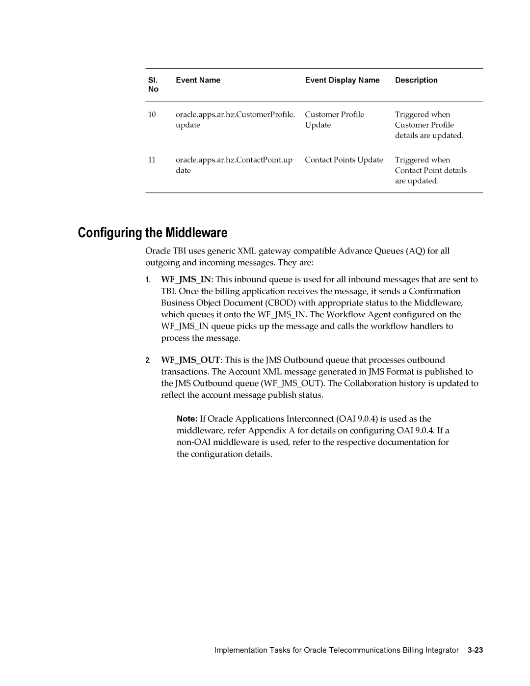 Sonic Alert B31540-02 manual Configuring the Middleware 