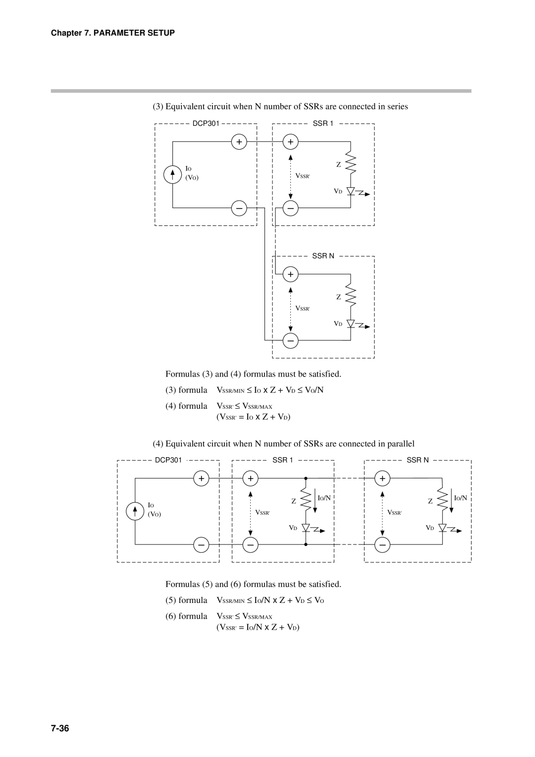 Sonic Alert DCP301 user manual Formulas 3 and 4 formulas must be satisfied 