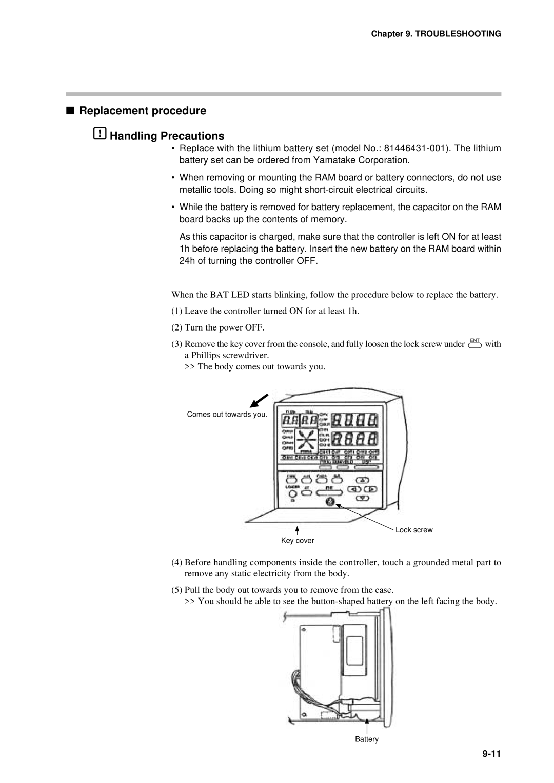 Sonic Alert DCP301 user manual Replacement procedure Handling Precautions 