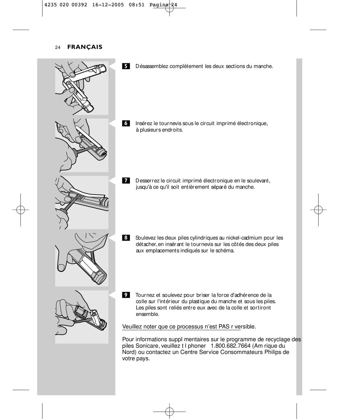 Sonicare HX4872 manual Français 