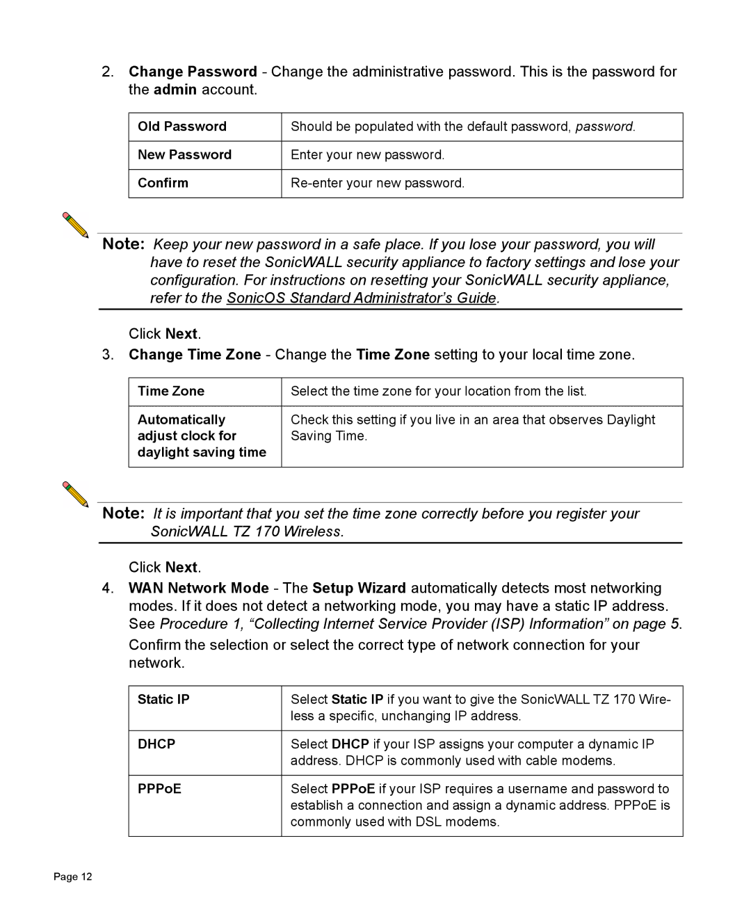 SonicWALL 170 manual Dhcp 