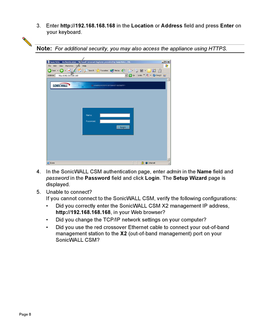 SonicWALL 2200 manual 