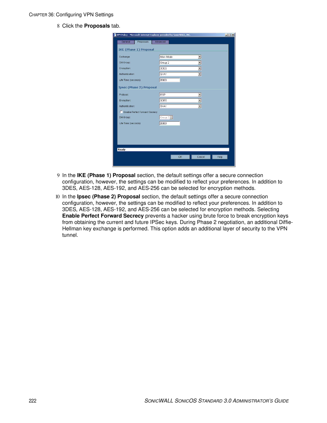 SonicWALL 3 manual 222 