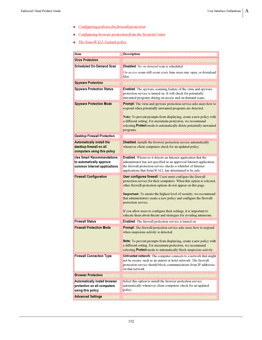 SonicWALL 4.5 manual 192 