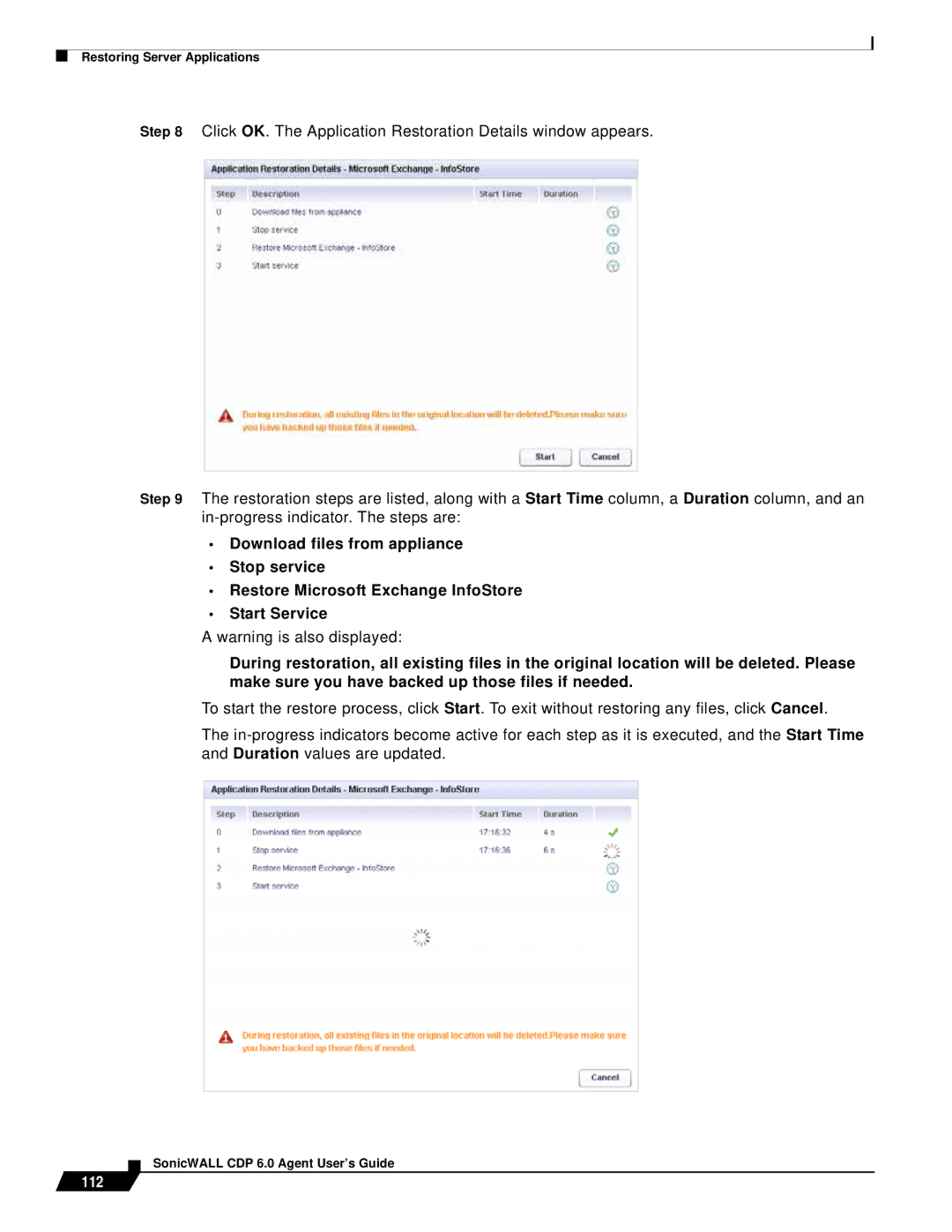 SonicWALL 6 manual 112 