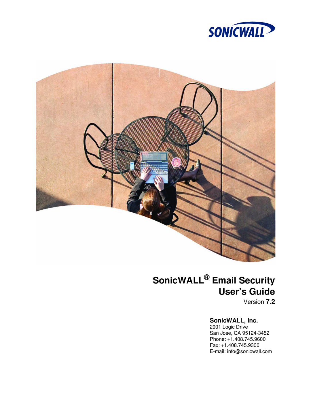 SonicWALL 7.2 manual SonicWALL Email Security User’s Guide 